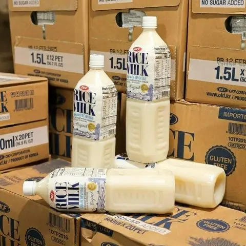 Hình ảnh Sữa Gạo Hàn Quốc ít đường _1 chai 1,5 lít 