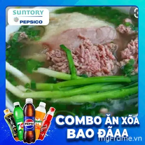Hình ảnh Combo Phở Tái + Nước Ngọt SPVB