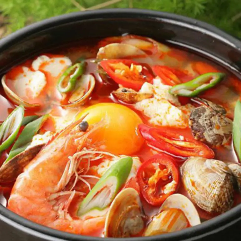 Hình ảnh Canh Đậu Hũ Non hải sản