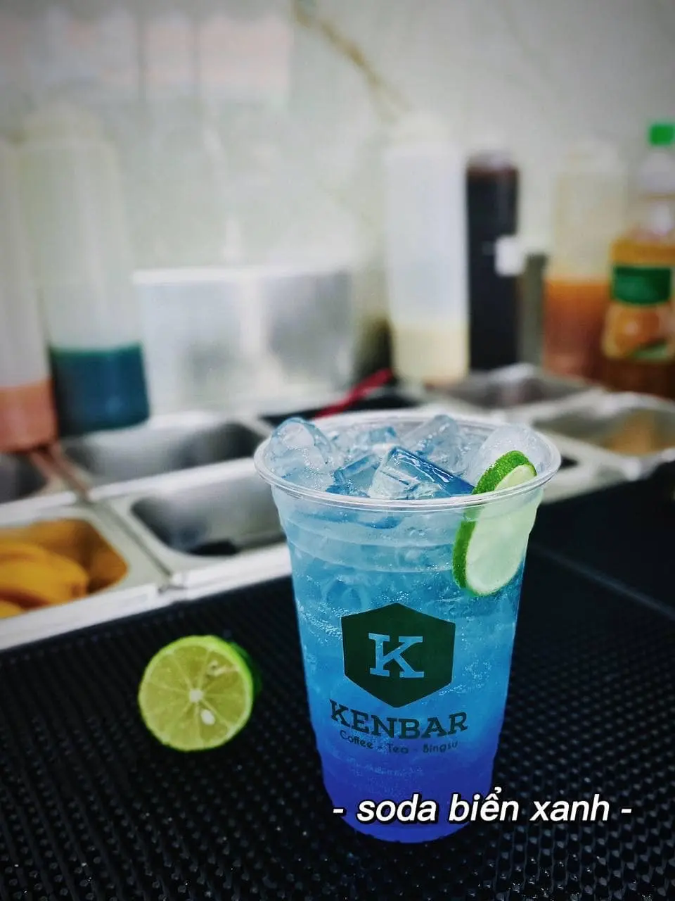 Hình ảnh Soda Biển Xanh
