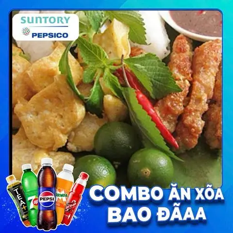 Hình ảnh COMBO BÚN ĐẬU CHẢ CỐM + NƯỚC NGỌT SPVB
