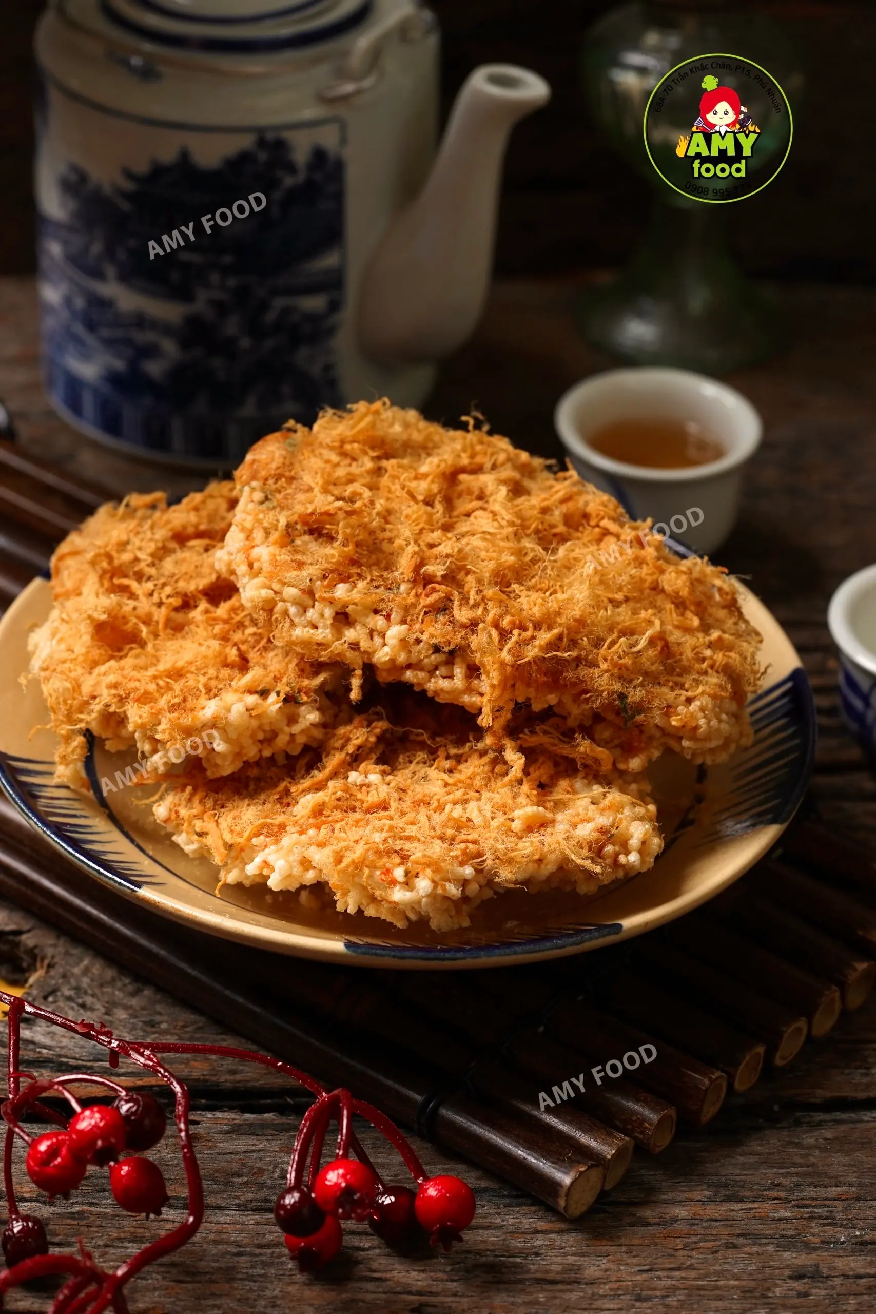 Hình ảnh Cơm cháy chà bông truyền thống 250g