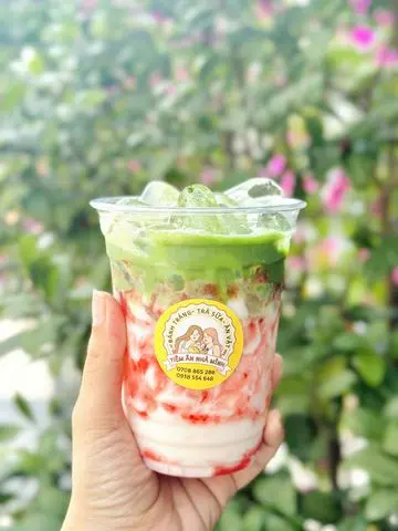 Hình ảnh Matcha strawberry latte