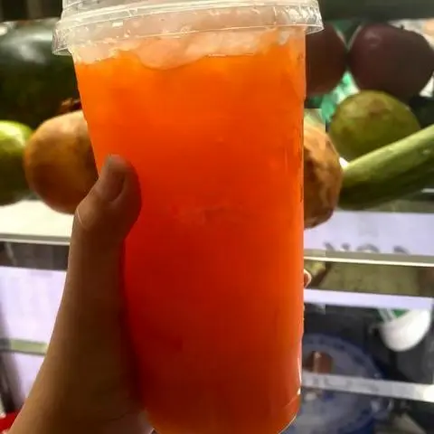 Hình ảnh Nước ép thơm - cà rốt