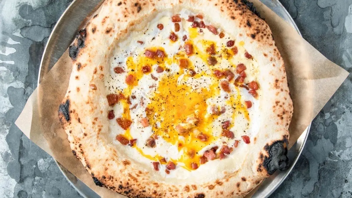 Hình ảnh Carbonara Pizza ( best seller)