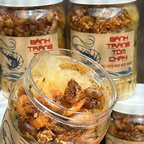 Hình ảnh Bánh Tráng Tôm Giòn Siêu Thơm 300g