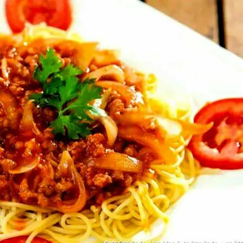 Hình ảnh Mì sốt bò