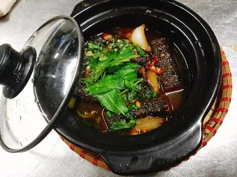 Hình ảnh Cà kèo kho tiêu chay