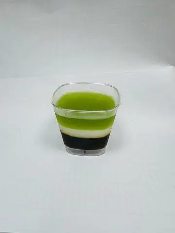 Hình ảnh Rau Câu Lá Dứa Cốt Dừa Cafe