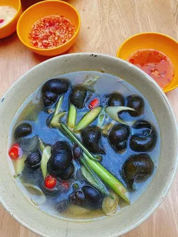 Hình ảnh ốc đắng sả ớt mắm gừng