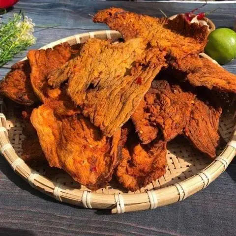 Hình ảnh Khô Bò Giòn Chính Gốc Hồng Ngự 250Gr