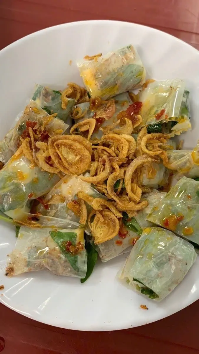 Hình ảnh Phơi sương cuốn bơ
