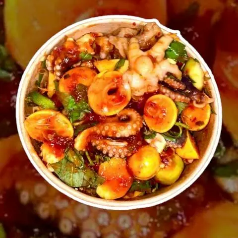 Hình ảnh Full Topping Sốt Thái 