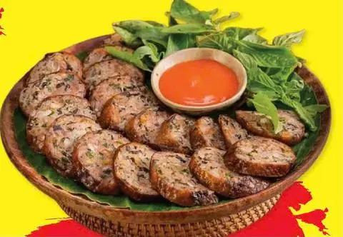 Hình ảnh Cổ ngan nhồi nướng