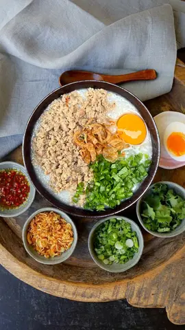 Hình ảnh Cháo thịt bằm trứng lớn 