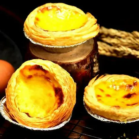 Hình ảnh Combo 2 bánh tart trứng nướng