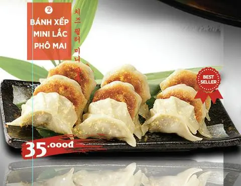 Hình ảnh Bánh xếp mini lắc phomai