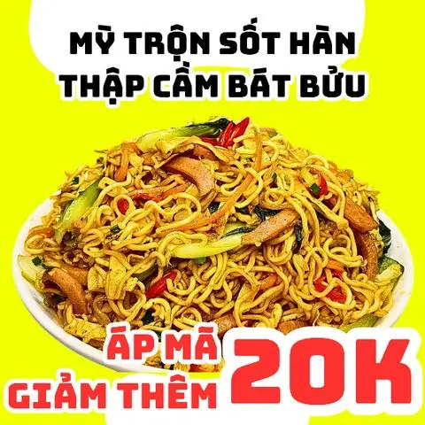 Hình ảnh MỲ Trộn Sốt Hàn Thập Cẩm Bát Bửu