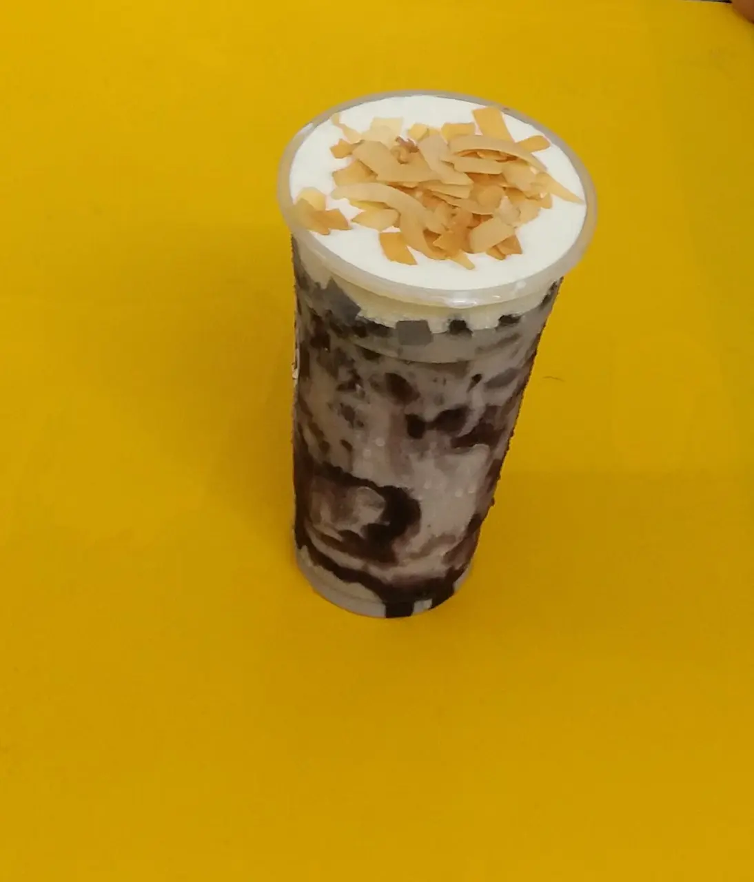 Hình ảnh Sữa Tươi Việt Quất Machiato Dừa Nướng