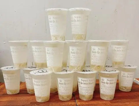 Hình ảnh Nước Dừa NHÃN + NHA ĐAM