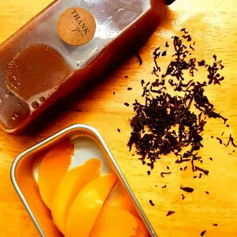 Hình ảnh Trà đào - ly đá