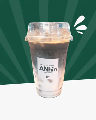 Hình ảnh Houjicha Latte Hạnh Nhân