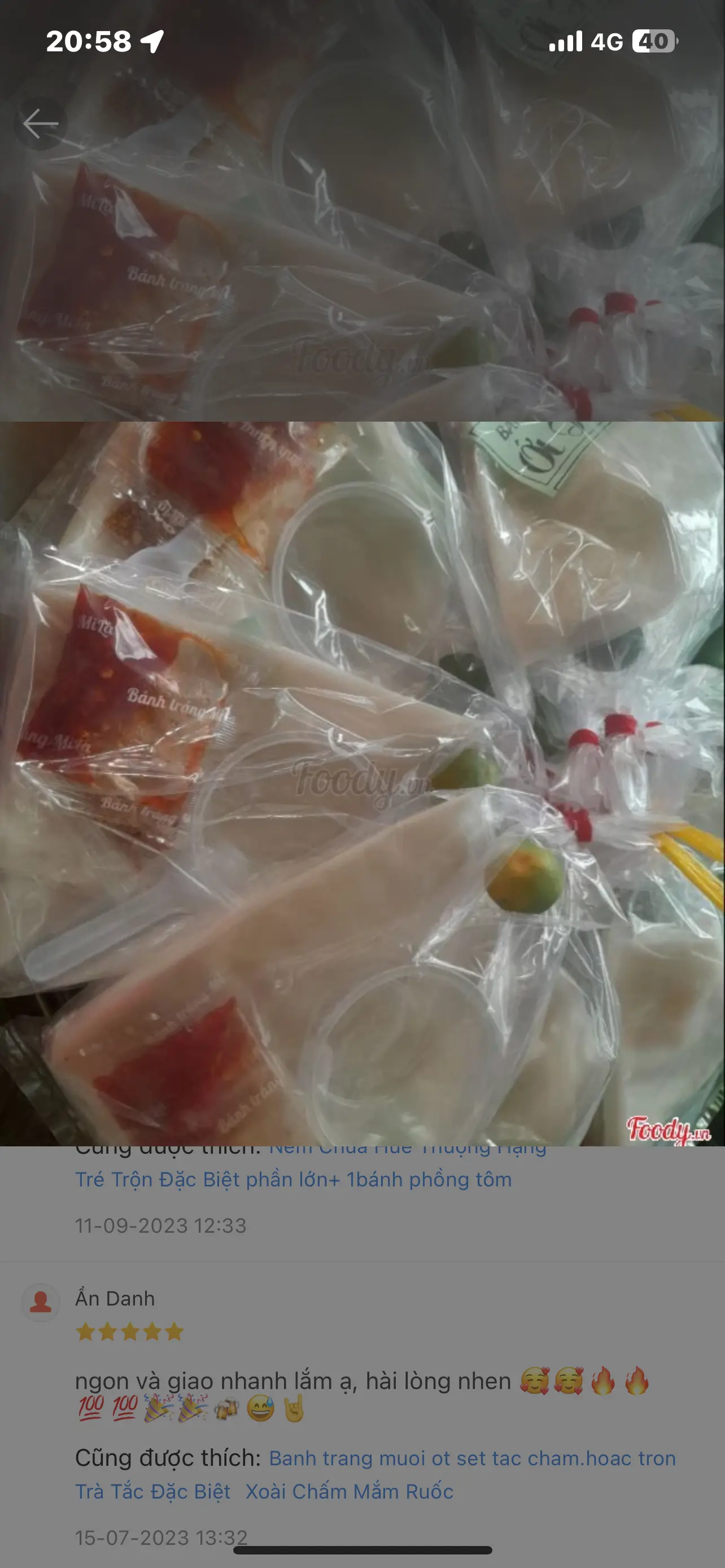 Hình ảnh Bánh tráng chấm ớt siêu cay 