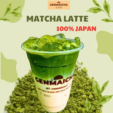 Hình ảnh Matchat Latte Nhật Bản 