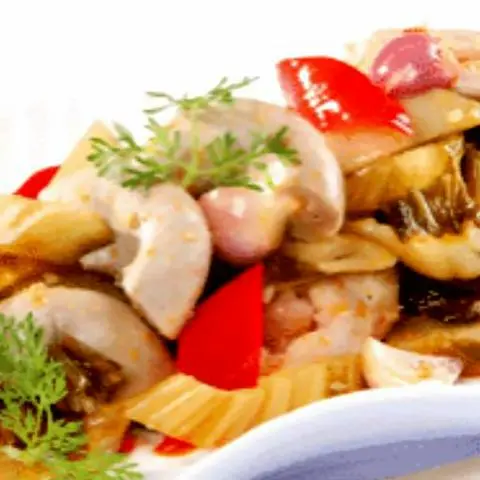 Hình ảnh Phèo non xào cải chua