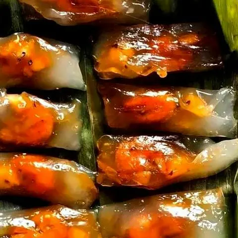 Hình ảnh Bánh lọc gói lá - bỏ lá
