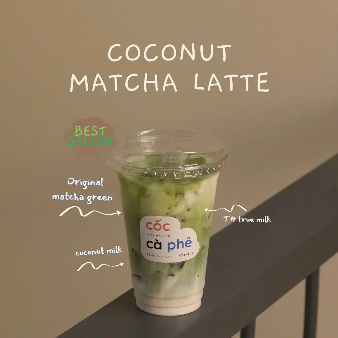 Hình ảnh Matcha sữa dừa