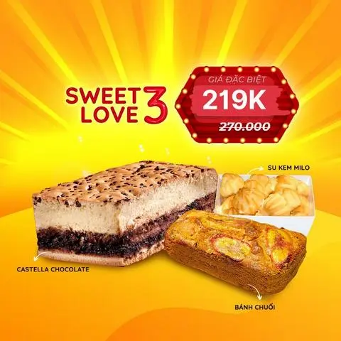 Hình ảnh Combo Sweet Love 3- 219K