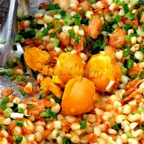 Hình ảnh Bắp xào trứng muối
