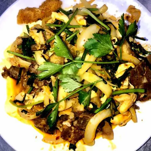 Hình ảnh Móng lưỡi xào sa tế - 400g
