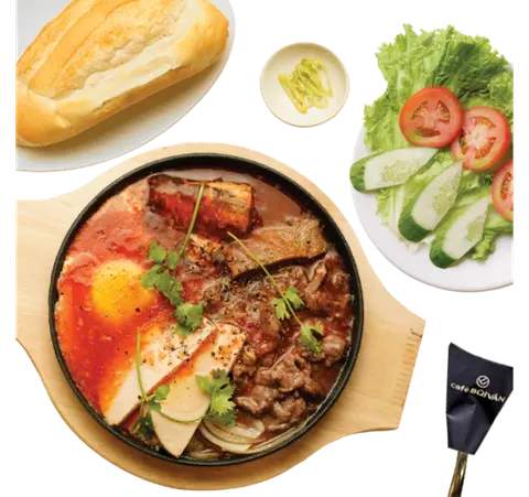 Hình ảnh Combo 3 bánh mì chảo