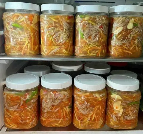 Hình ảnh Mắm Cá Cơm Đu Đủ 800g