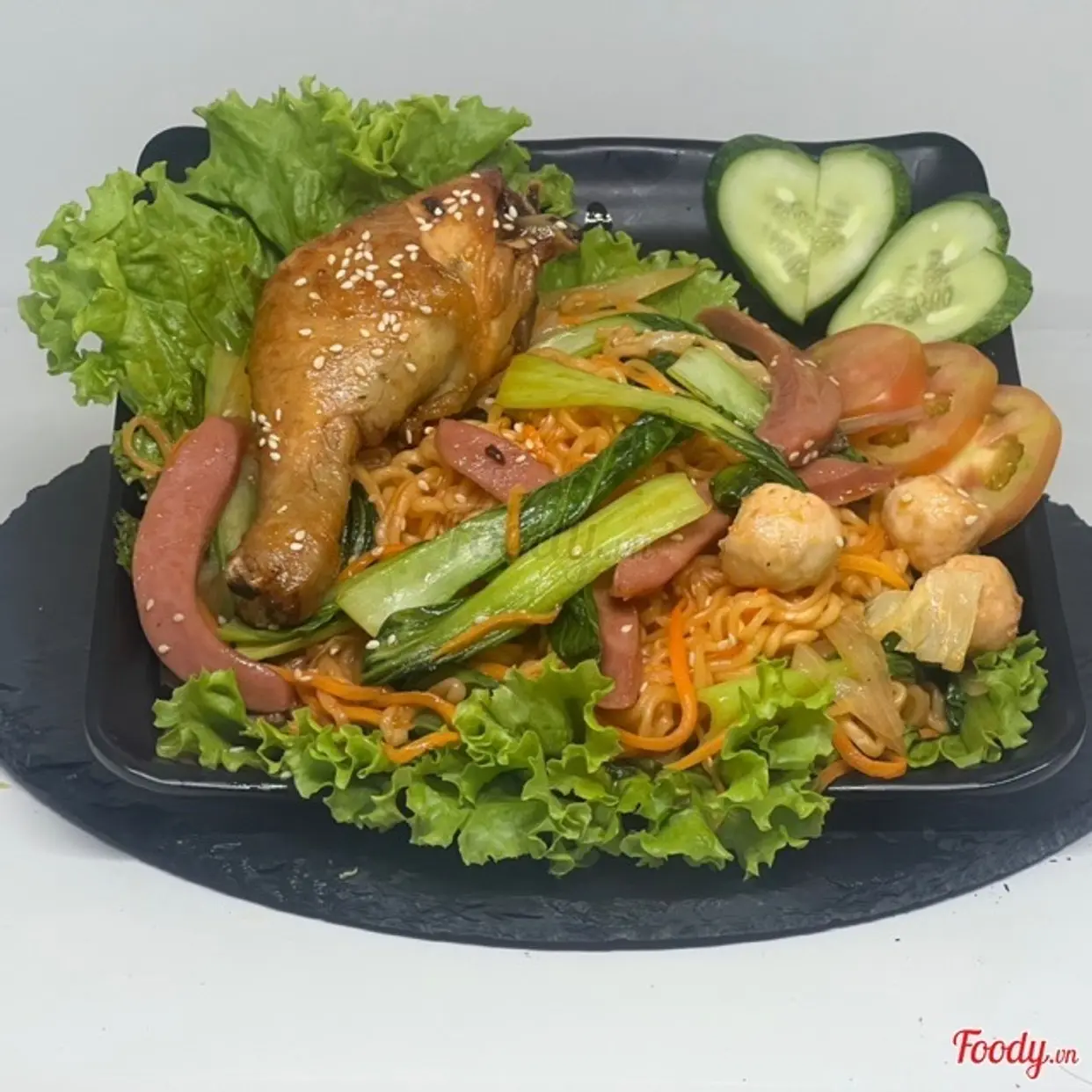 Hình ảnh Mì xào gà