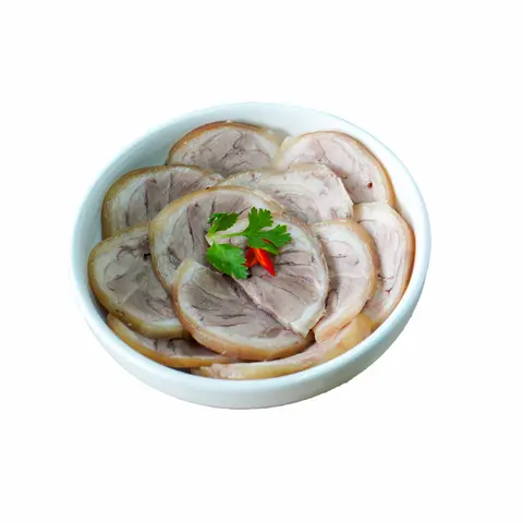 Hình ảnh Cơm bắp giò heo luộc