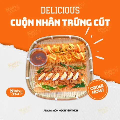 Hình ảnh Cuộn Nhân Trứng Cút