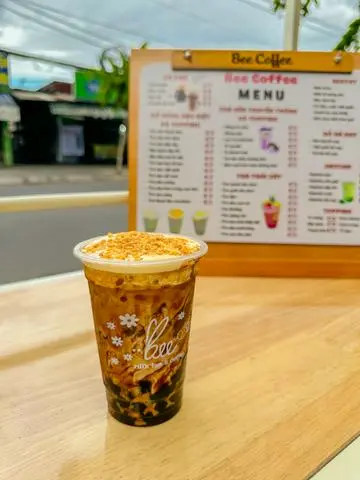 Hình ảnh Trà sữa kem trứng vụn dừa