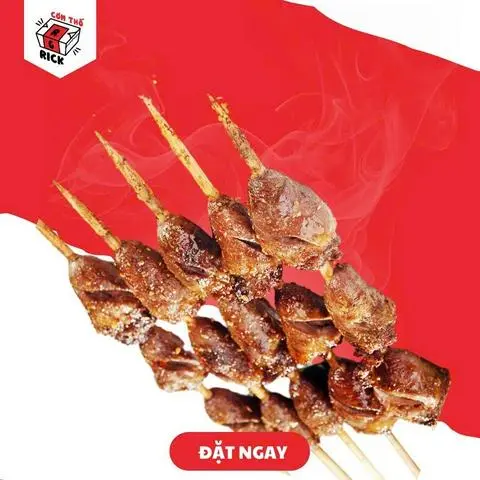 Hình ảnh Combo 5 Xiên Tim Gà