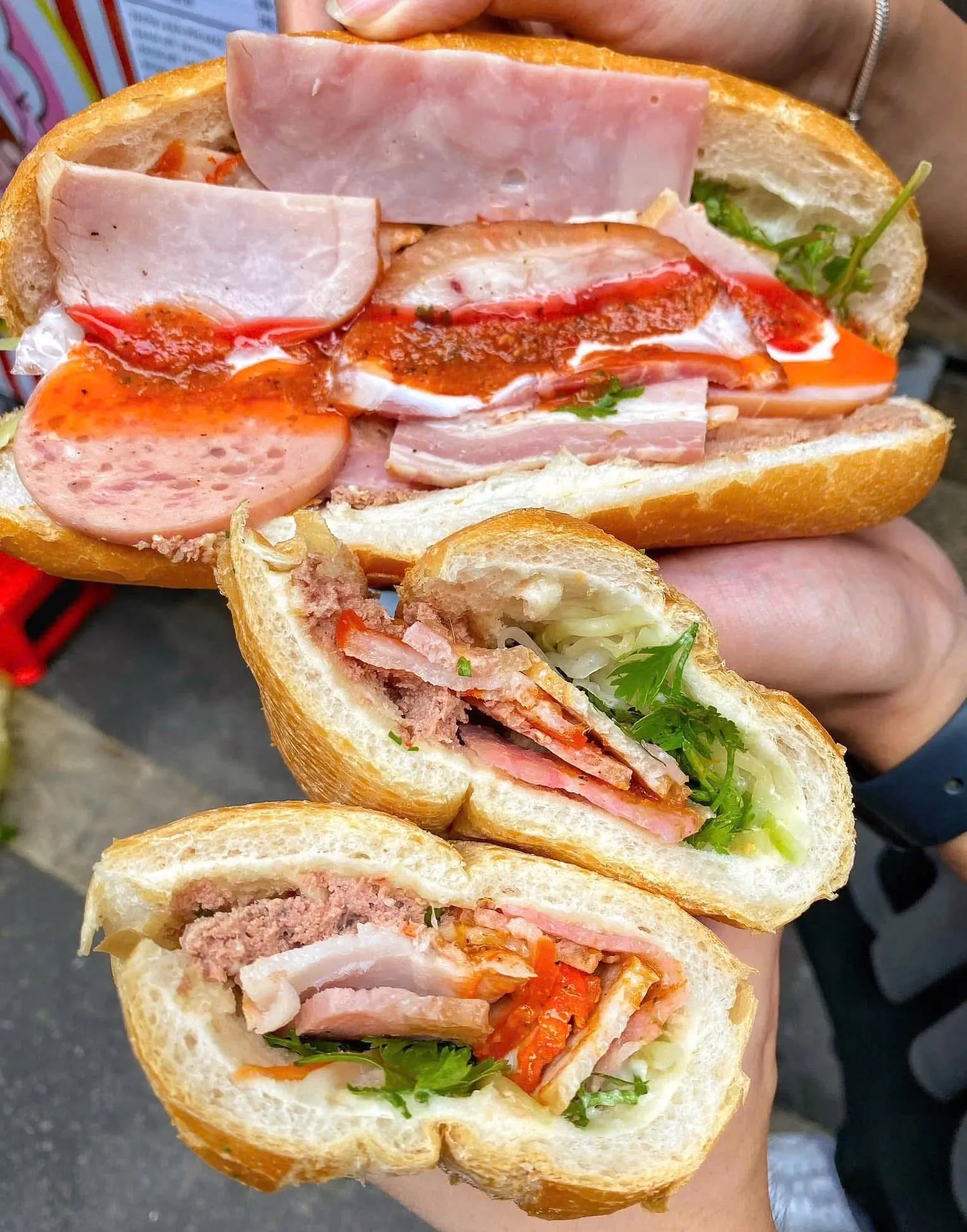 Hình ảnh Bánh mì pate chả