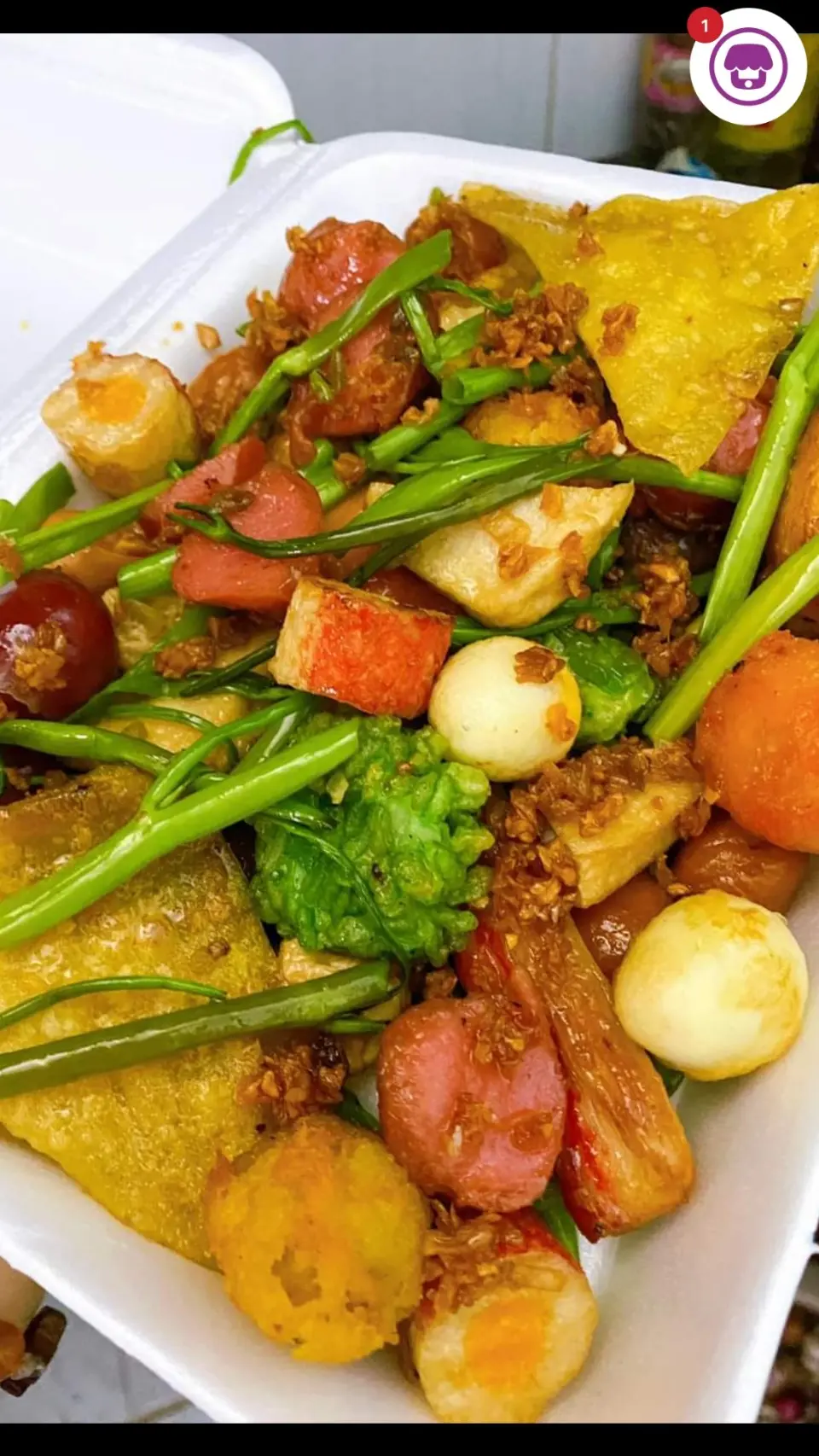 Hình ảnh Combo cá viên chiên lớn sốt nước mắm 