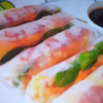 Hình ảnh bò bía 1 cuốn