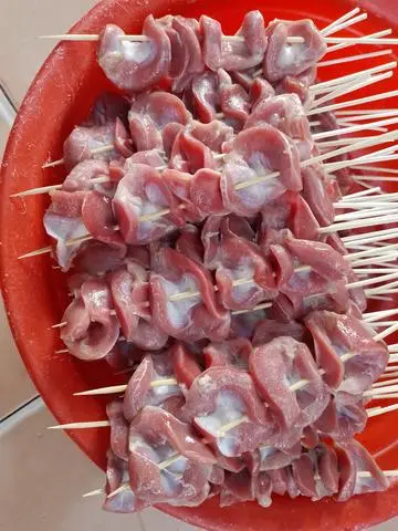 Hình ảnh mề gà nướng