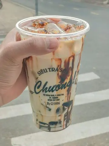 Hình ảnh Sữa tươi cafe sương sáo 