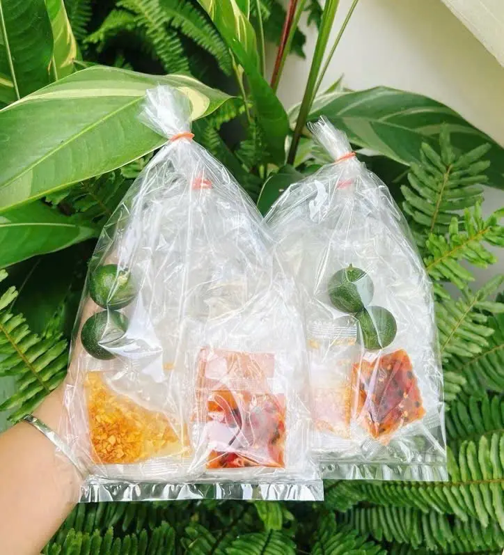 Hình ảnh Bánh tráng xé sốt CHANH DÂY
