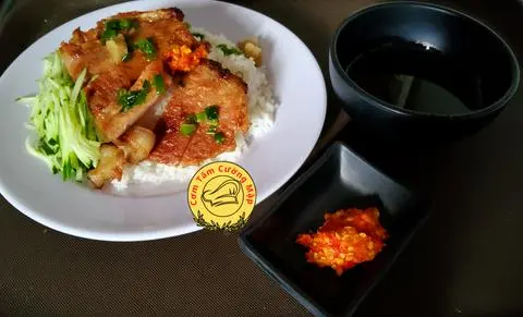 Hình ảnh Cơm tấm sườn bì
