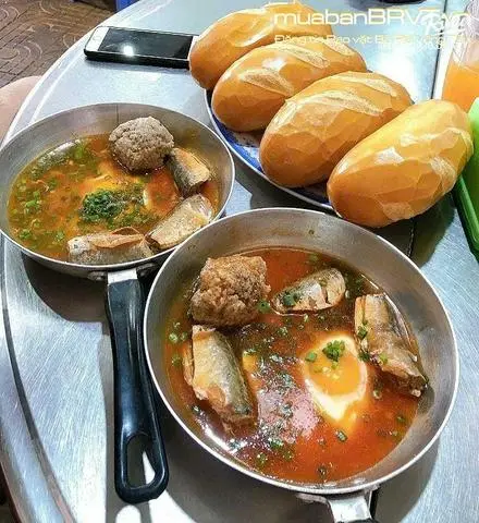 Hình ảnh Ốp La Xíu Mại Cá Hộp