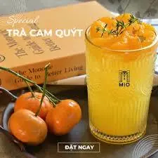 Hình ảnh Trà quýt cam vàng
